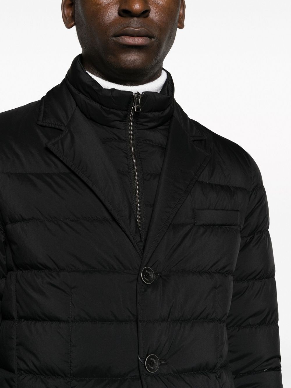 high-neck down puffer jacket - 5