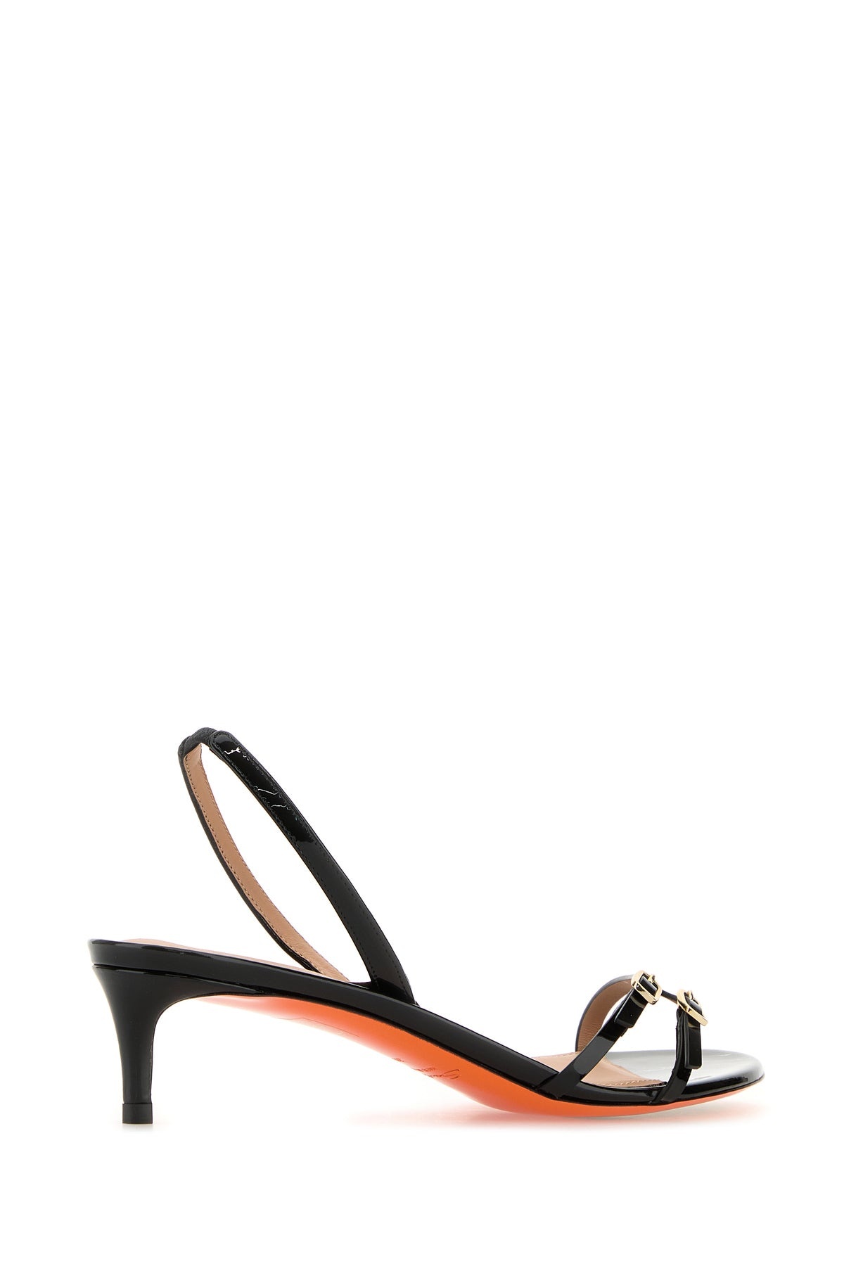 Black leather Virna sandals - 3