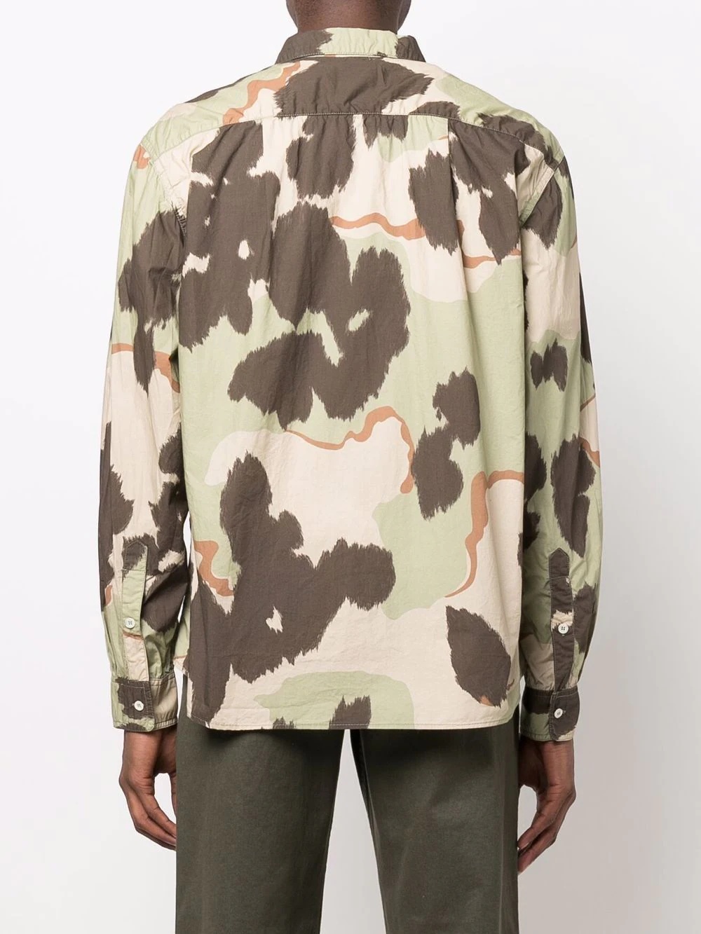 camouflage-print long-sleeve shirt - 4