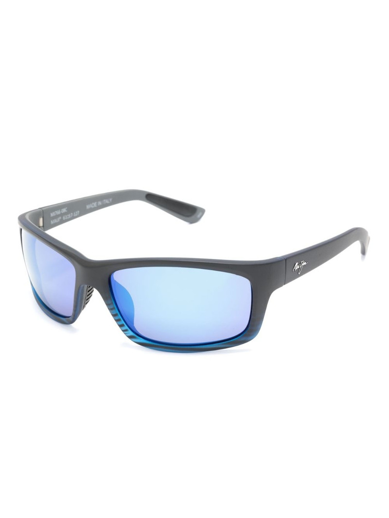 Maui Jim Kanaio Coast rectangle-frame sunglasses outlook