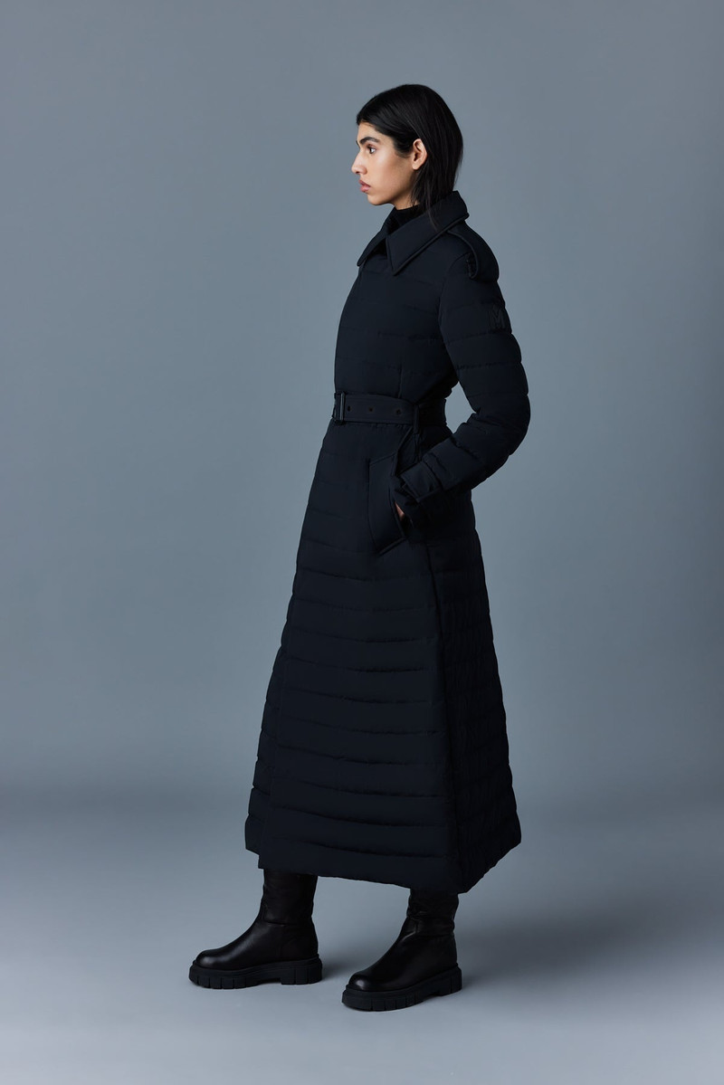 MAGDA Agile-360 stretch light down long coat 3