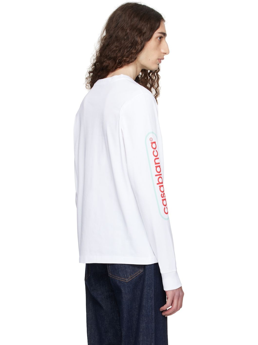 White Fuji Dream Long Sleeve T-shirt - 3
