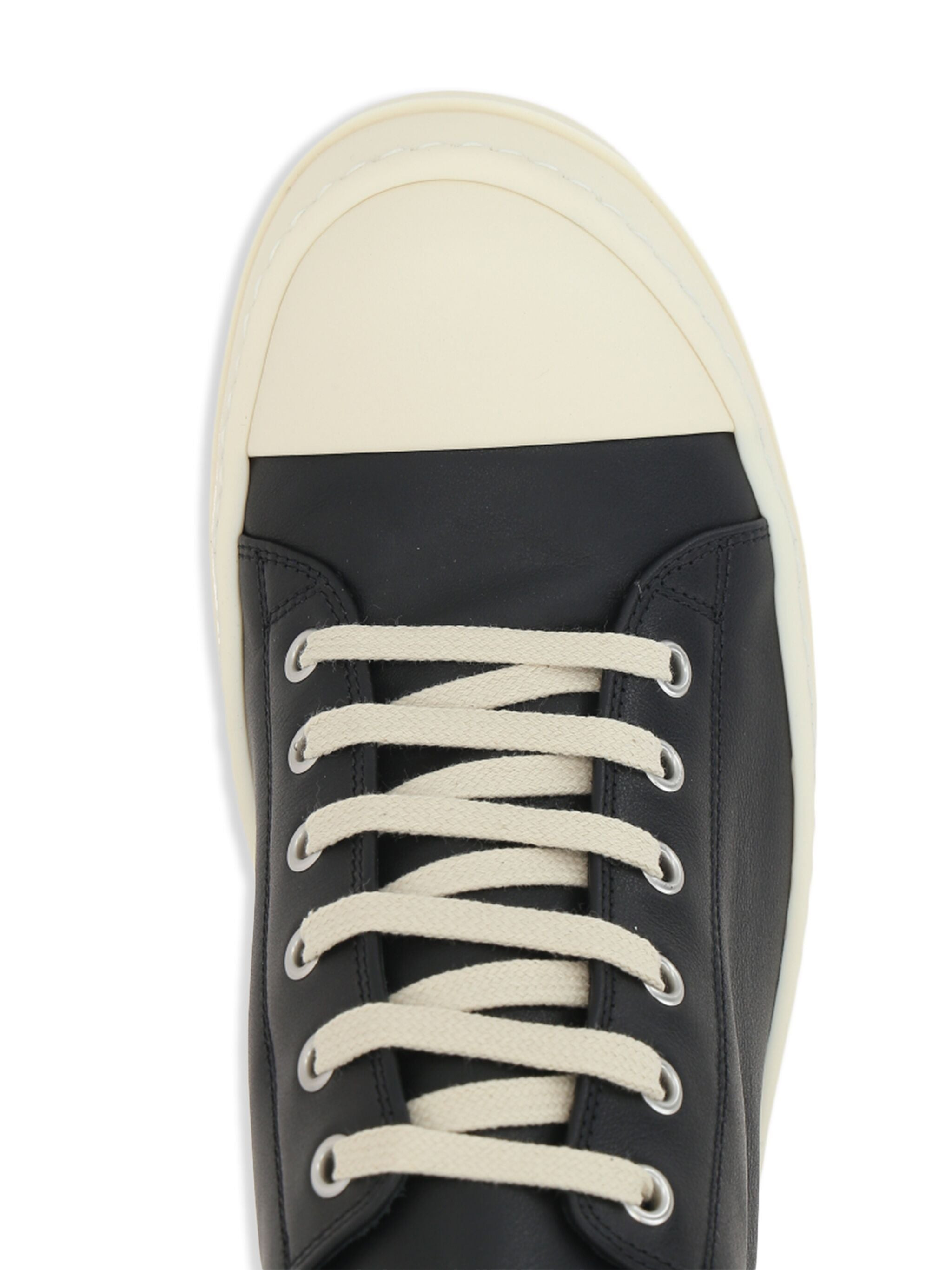 Rick Owens Leather Sneakers - 2
