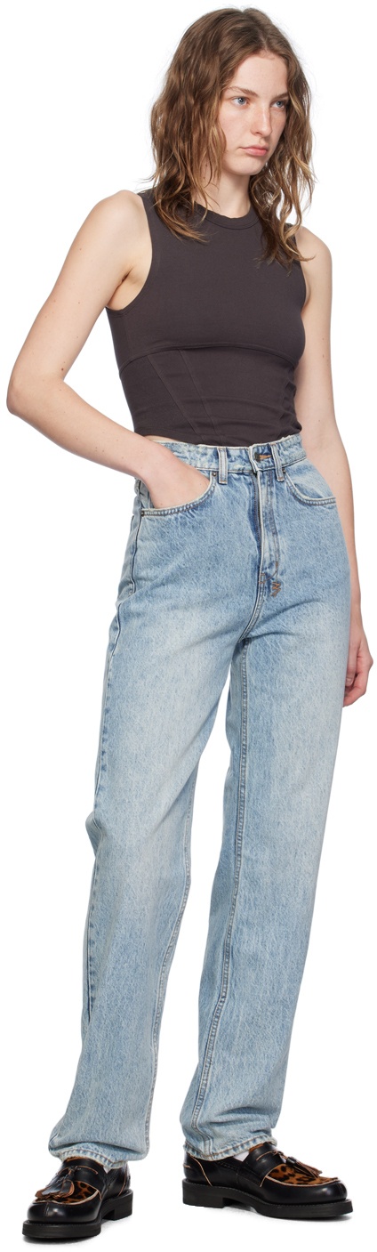 Blue Playback Jeans - 4