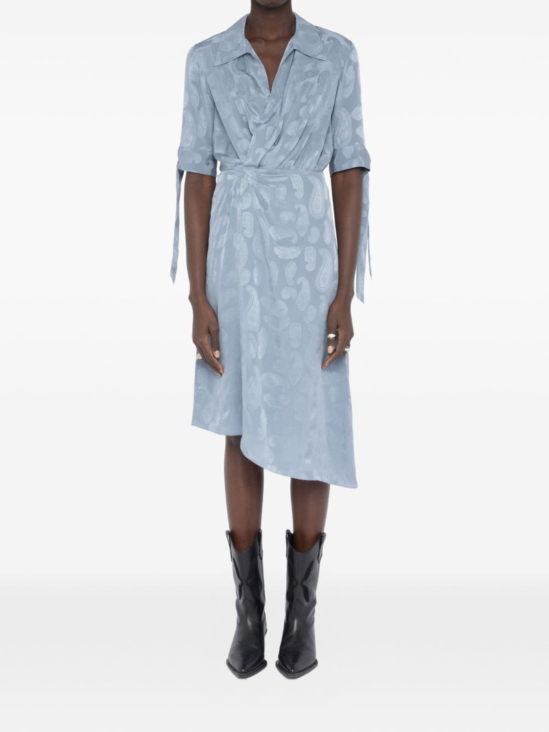 Zadig & Voltaire paisley-pattern dress outlook