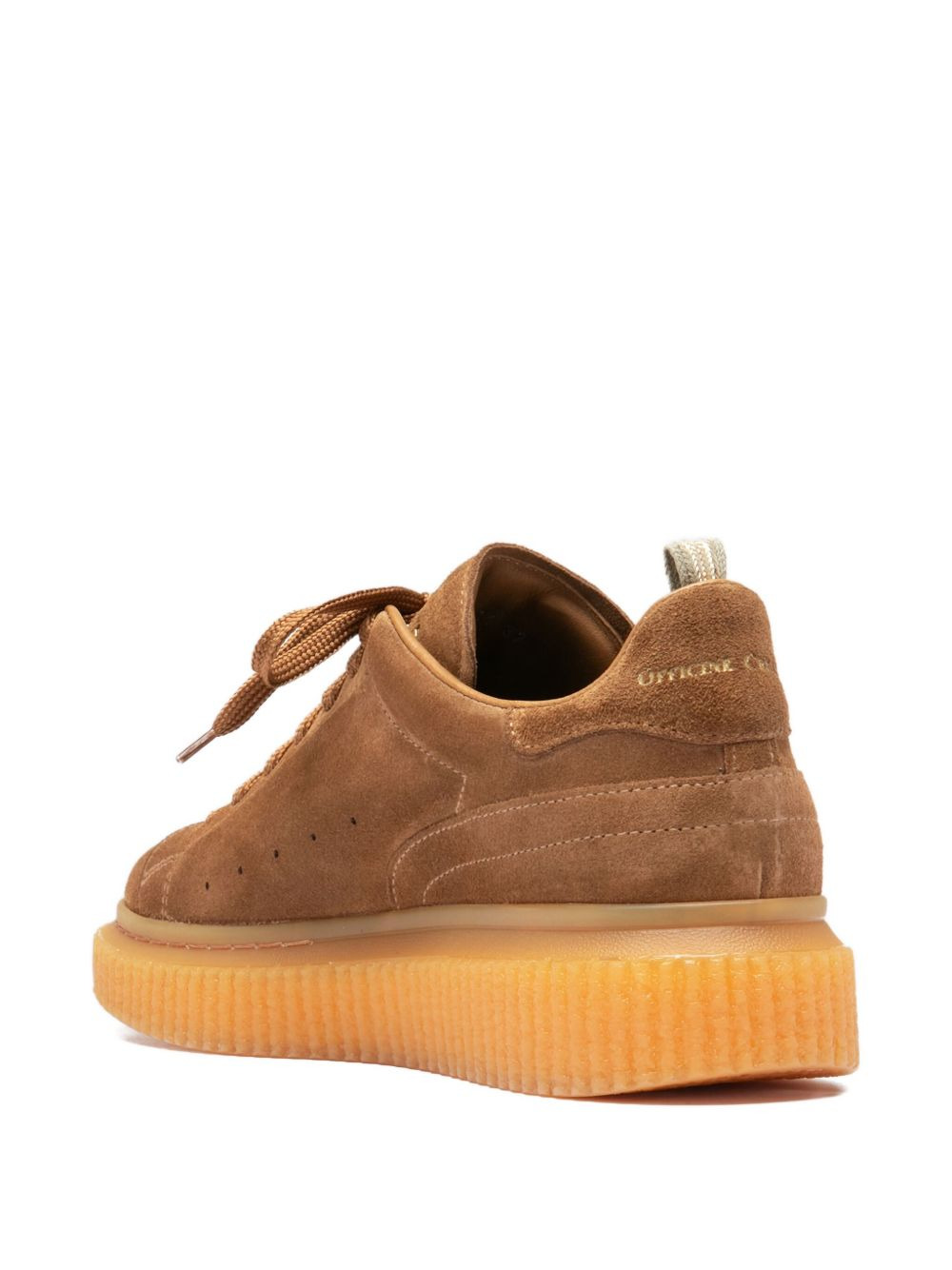 lace-up platform sneakers - 5