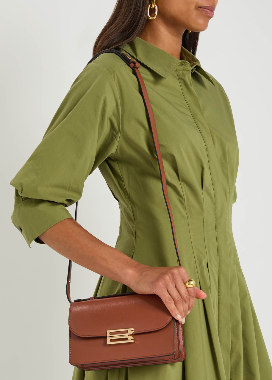 Victoria Beckham Dorian Mini Grained-leather top Handle bag - 5