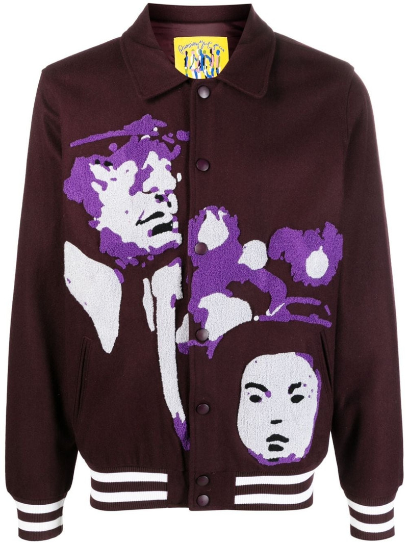 Like Father Like Son embroidered bomber jacket 1