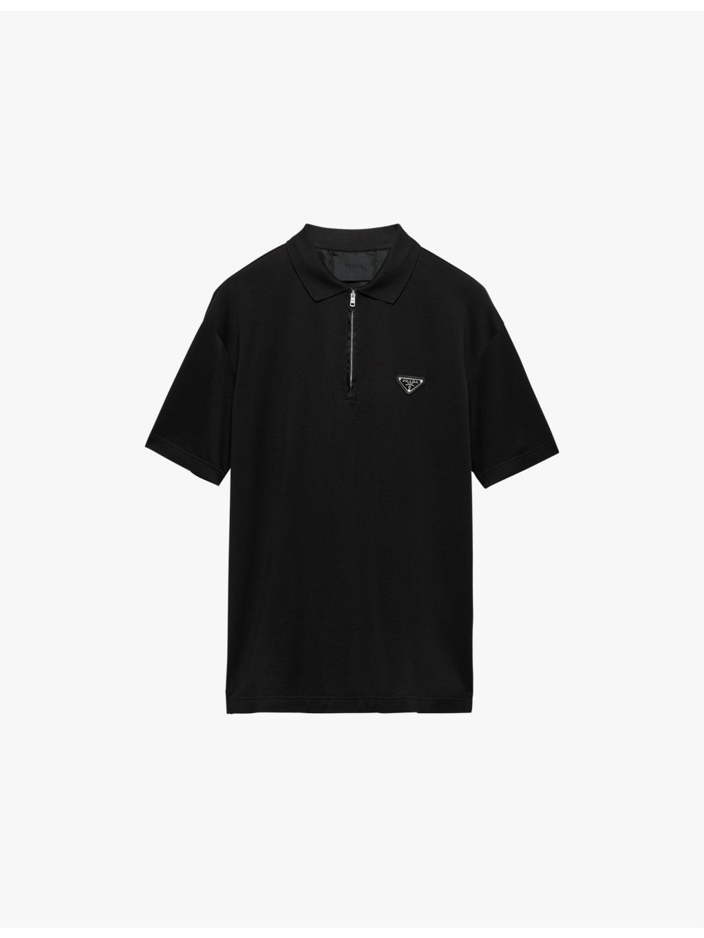 トップス PRADA logo plate polo shirt Prada Embroidered-Logo Polo Shirt | Sendegaro US