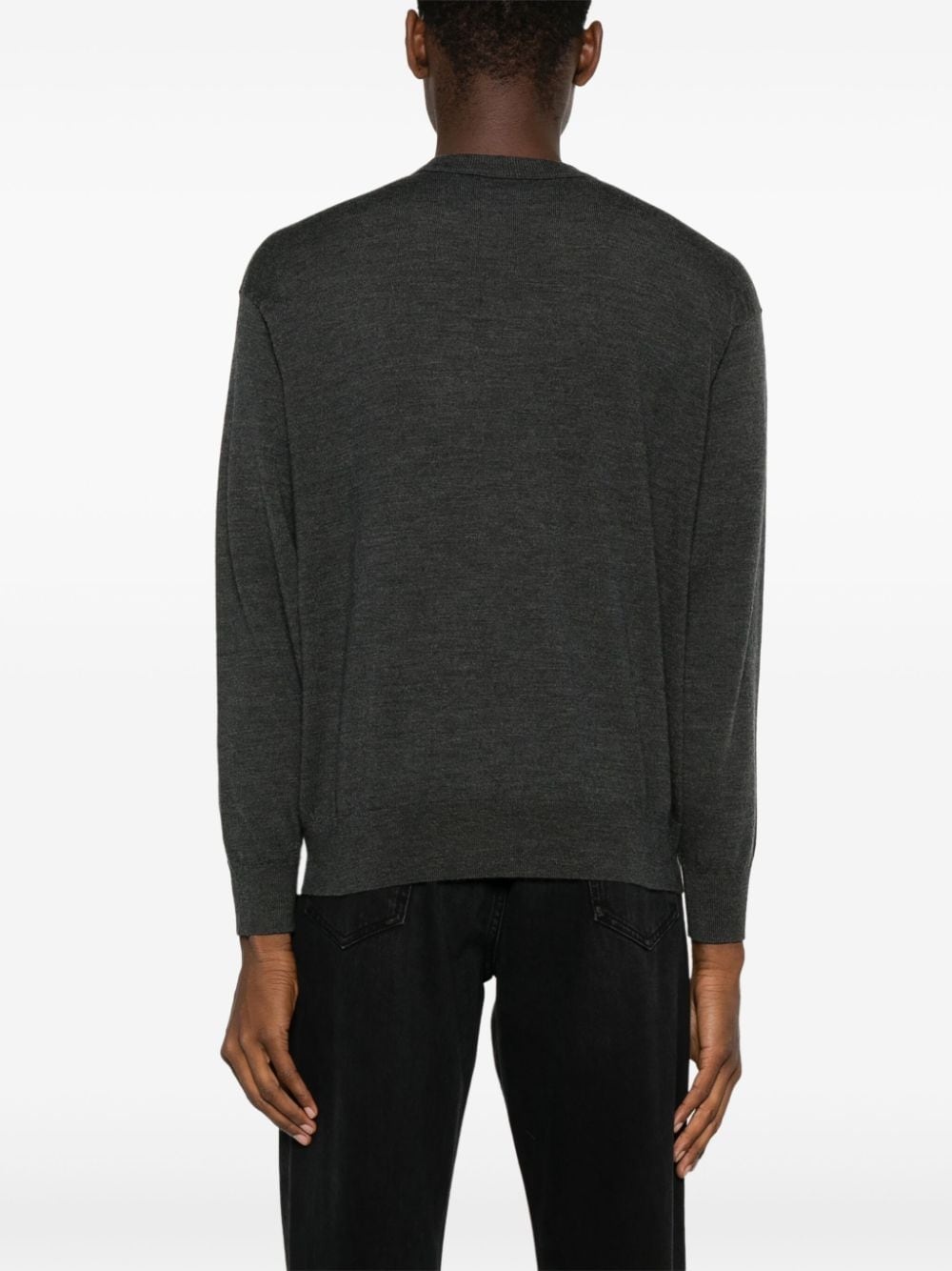 colour-block sweater - 4