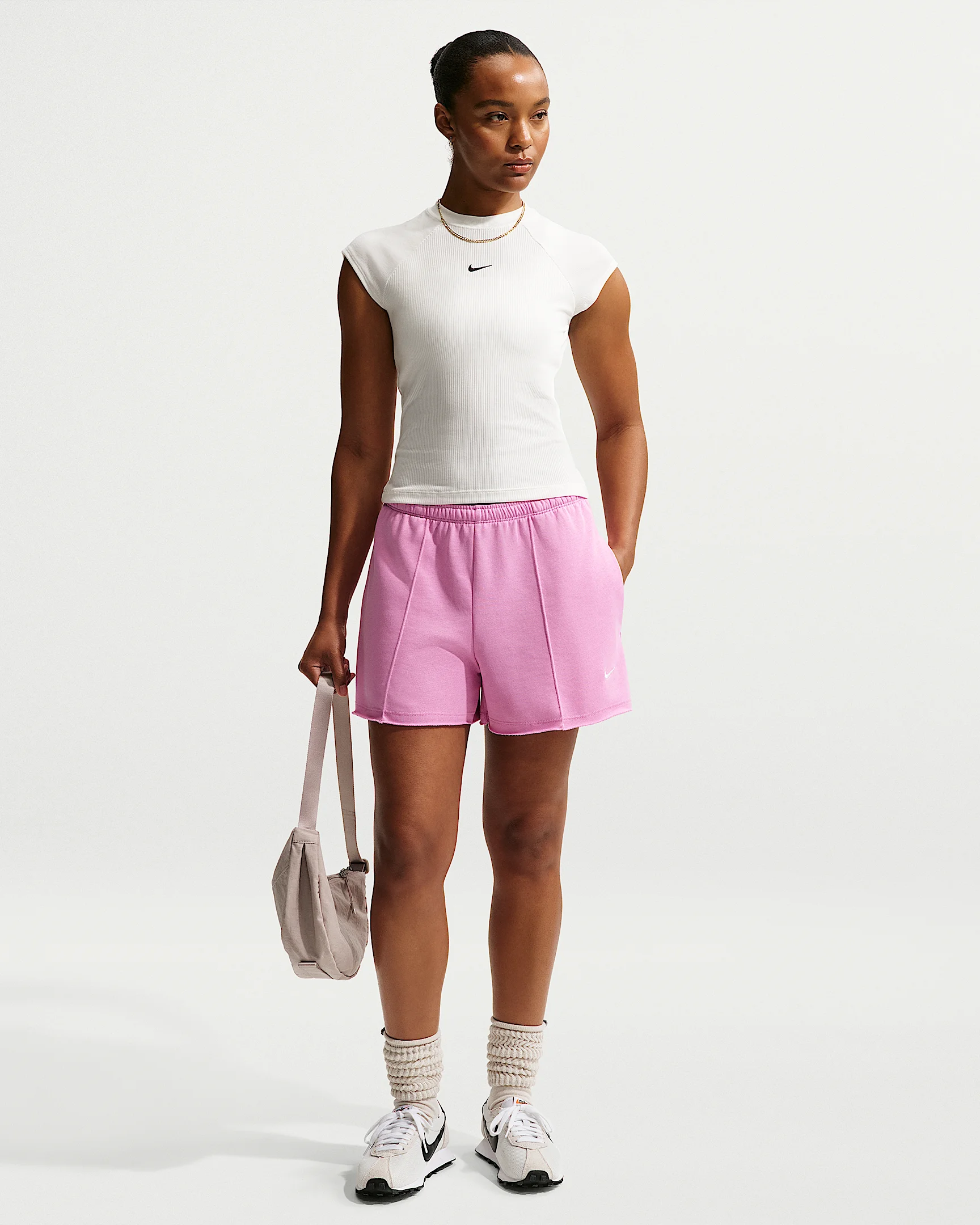 Nike Sportswear Chill Terry Women's Mid-Rise French Terry Shorts - 1