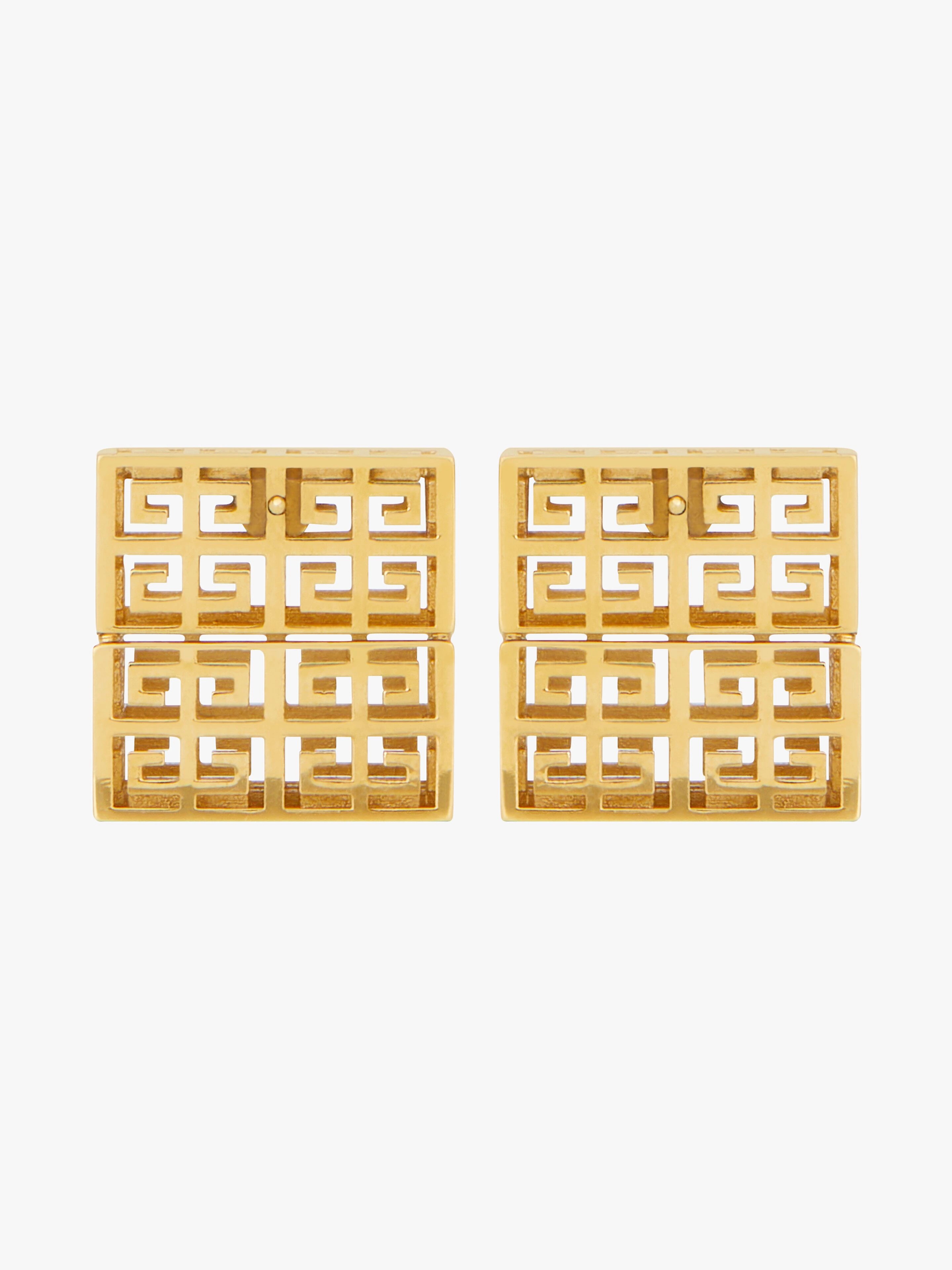 G SQUARE EARRINGS - 2