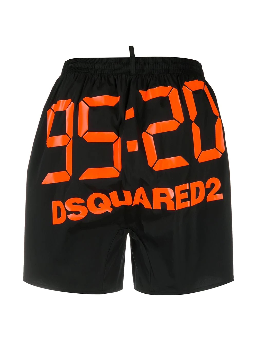 logo print swim shorts - 2