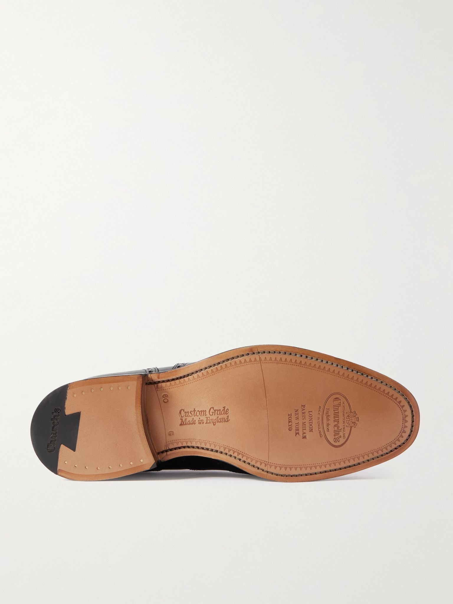 Chetwynd Leather Wingtip Brogues Black - 3