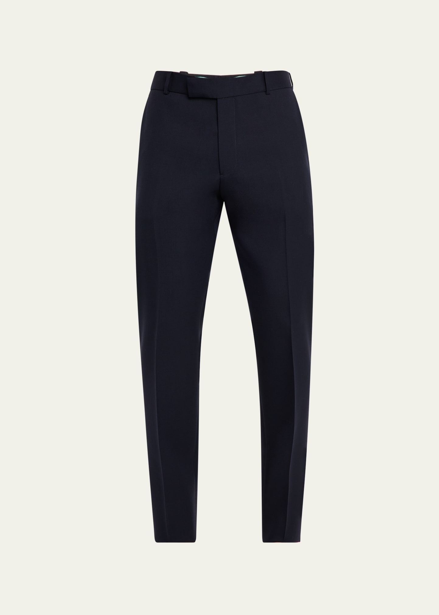 Men's Wool Cigarette Trousers - 1