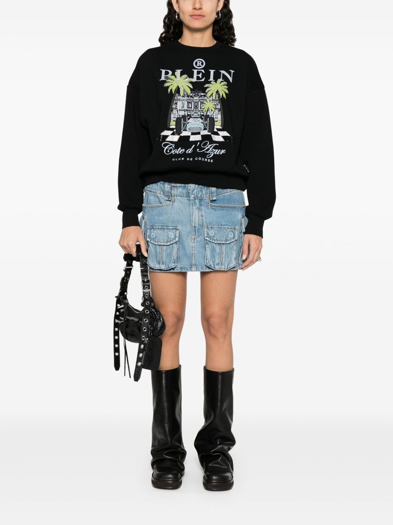 PHILIPP PLEIN jersey sweatshirt outlook
