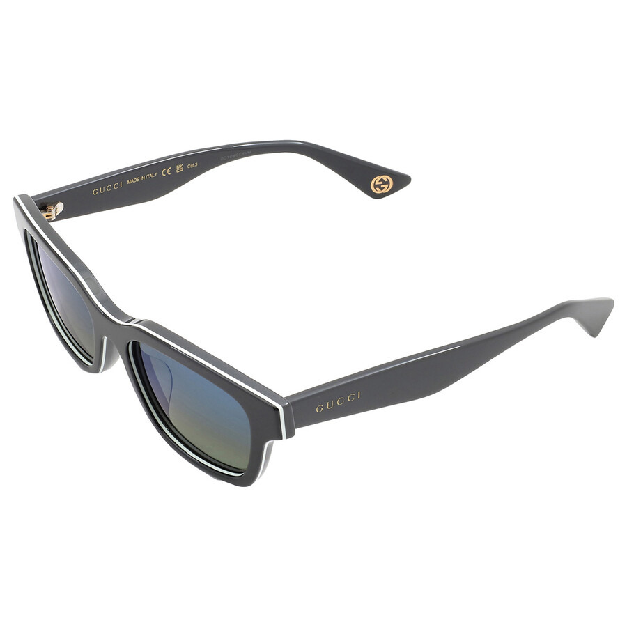 Gucci Blue Gradient Square Men's Sunglasses GG1641SA 003 53 - 5