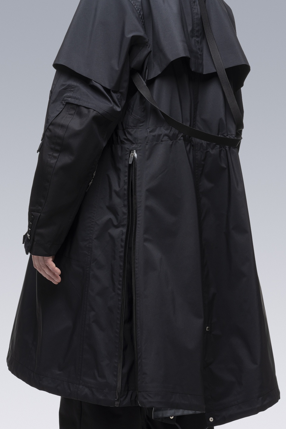 SAC-J2760 sacai / ACRONYM Trench Coat Black - 22