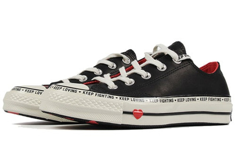Converse (WMNS) Converse Chuck 70 Low 'Love Graphic - Black' 563473C outlook