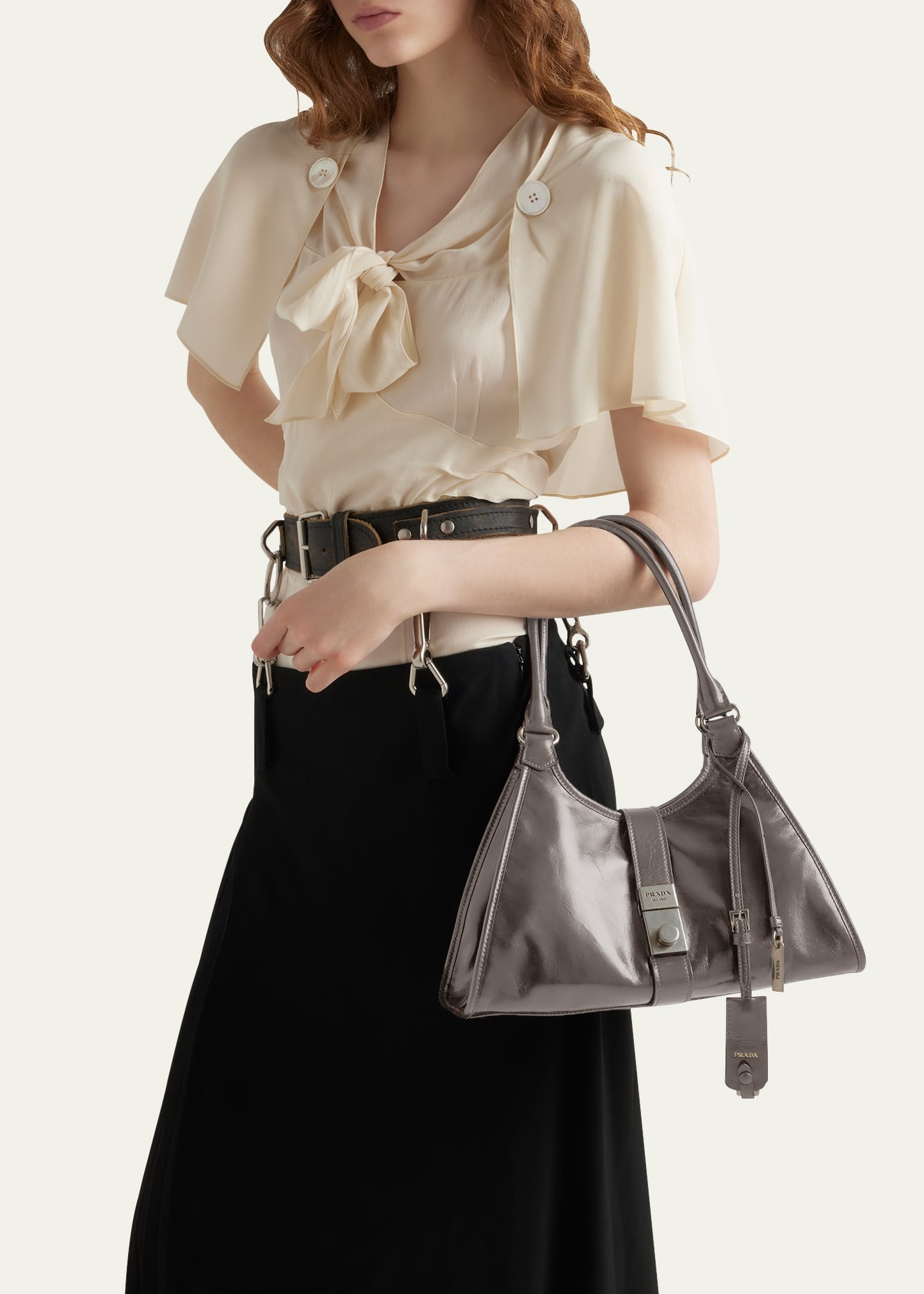 Soft Leather Shoulder Bag - 2