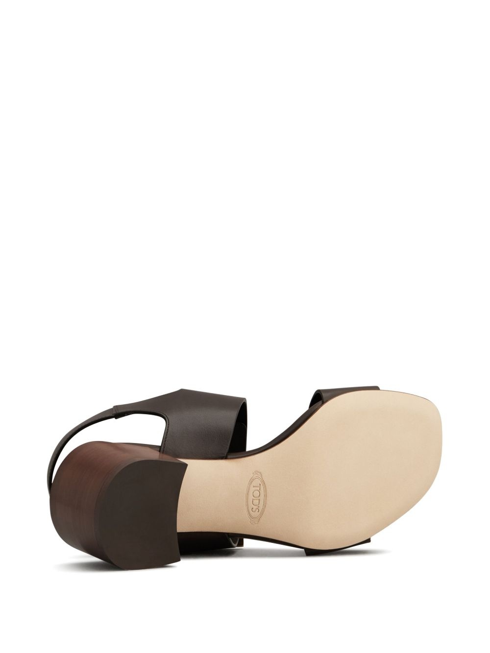 55mm leather sandals - 4