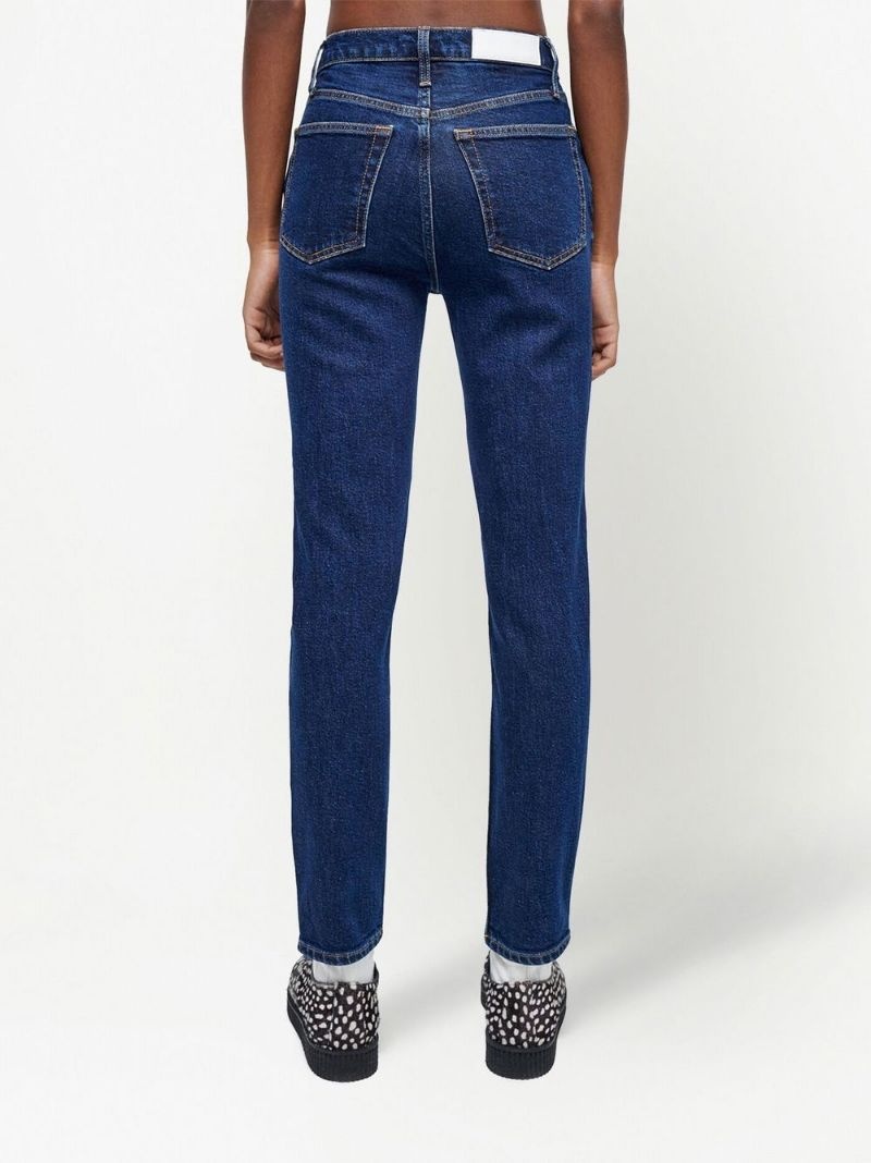 90s high-rise cropped jeans - 4