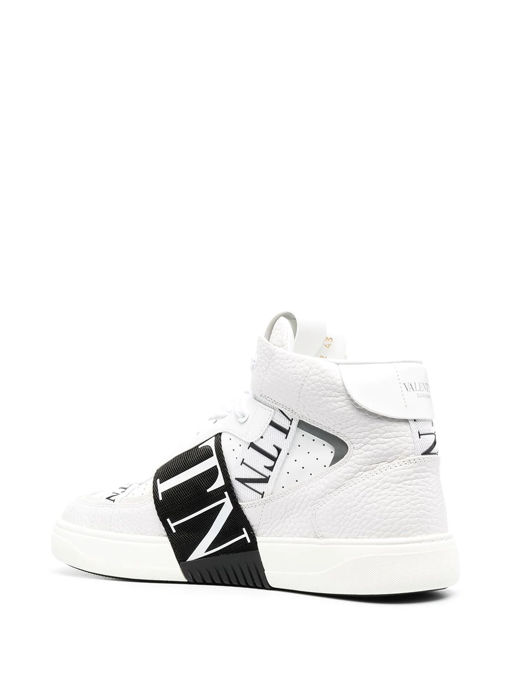 VLTN print band sneakers - 3