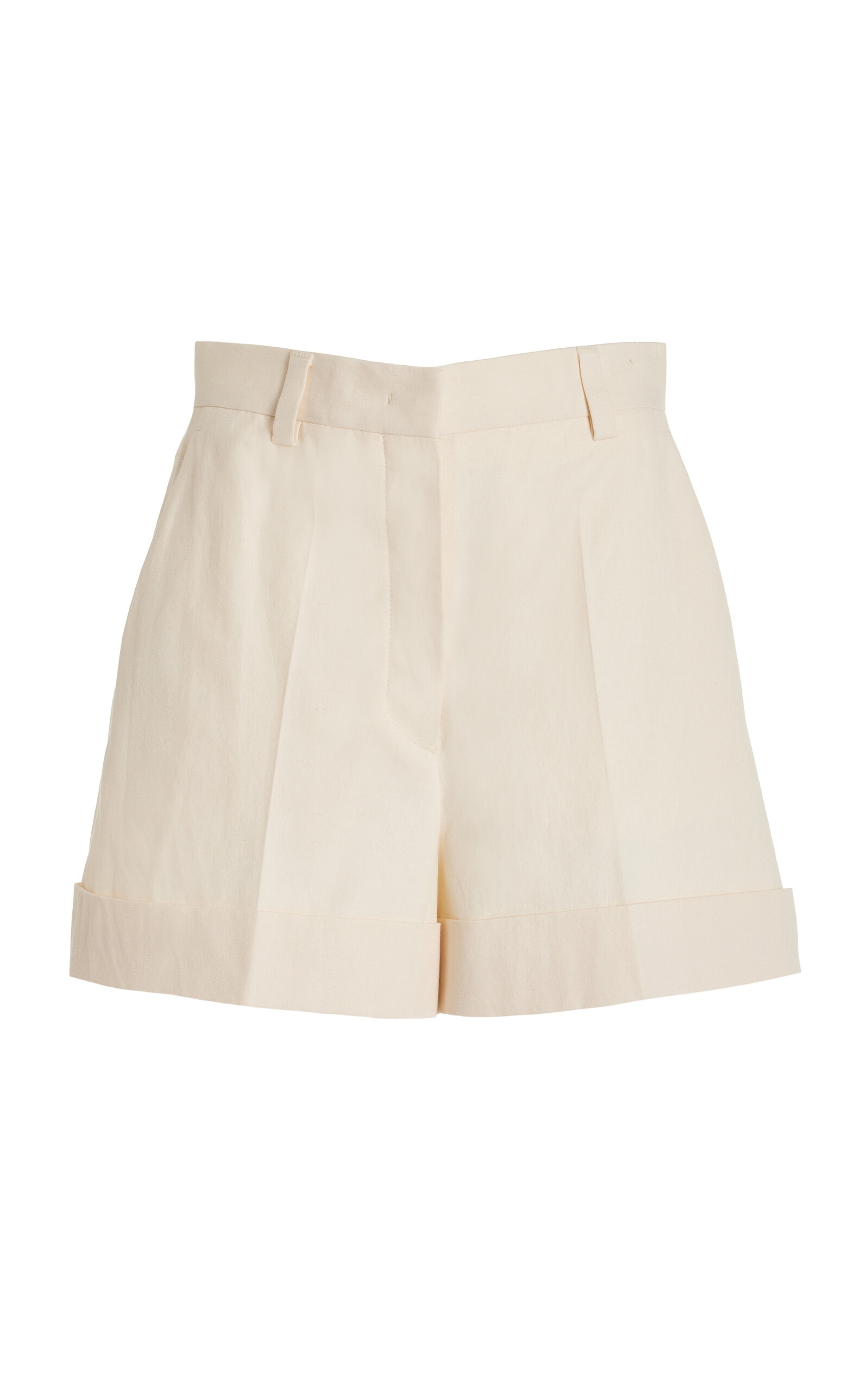 Tela Tailored Cotton Shorts neutral - 1