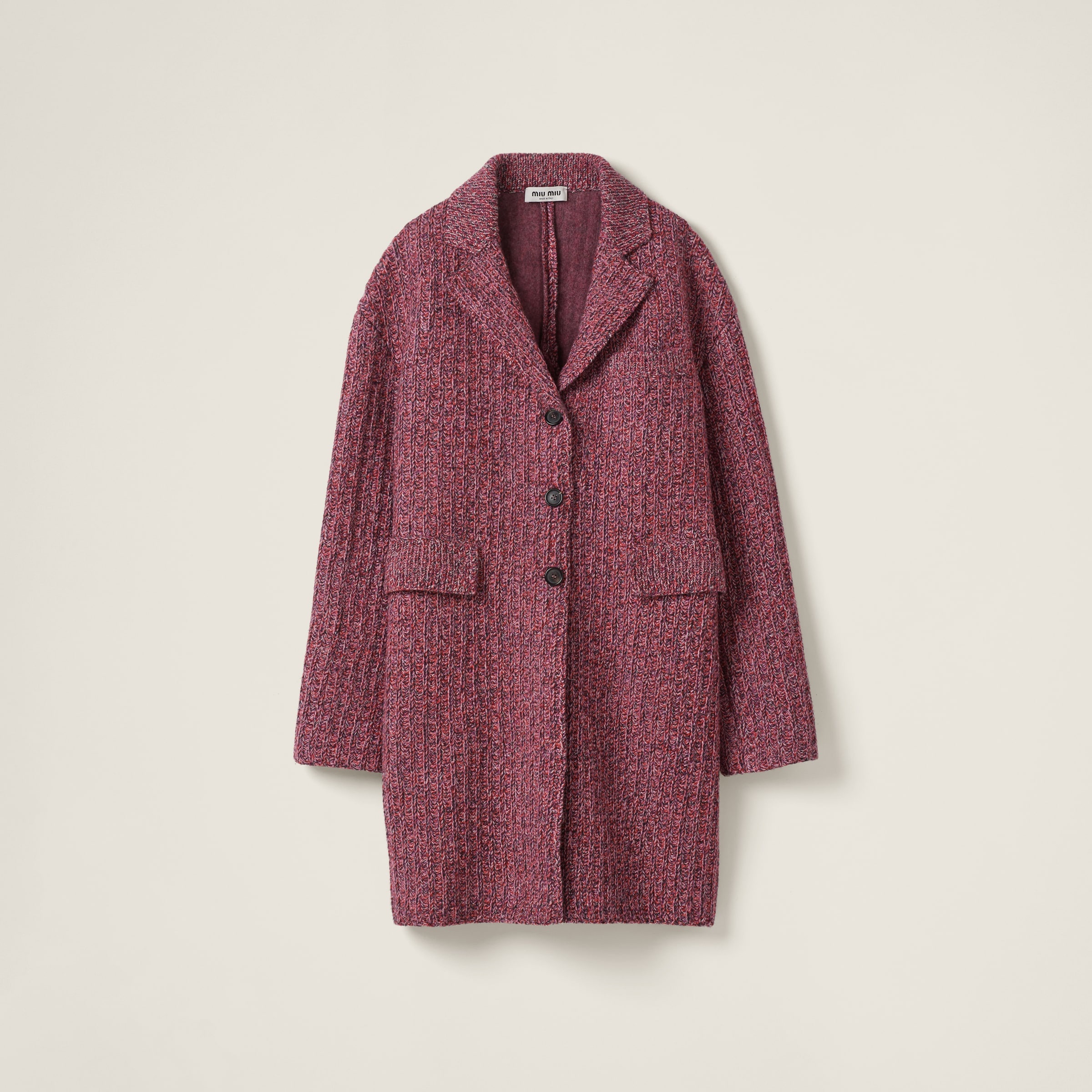 Wool and cotton coat - 1