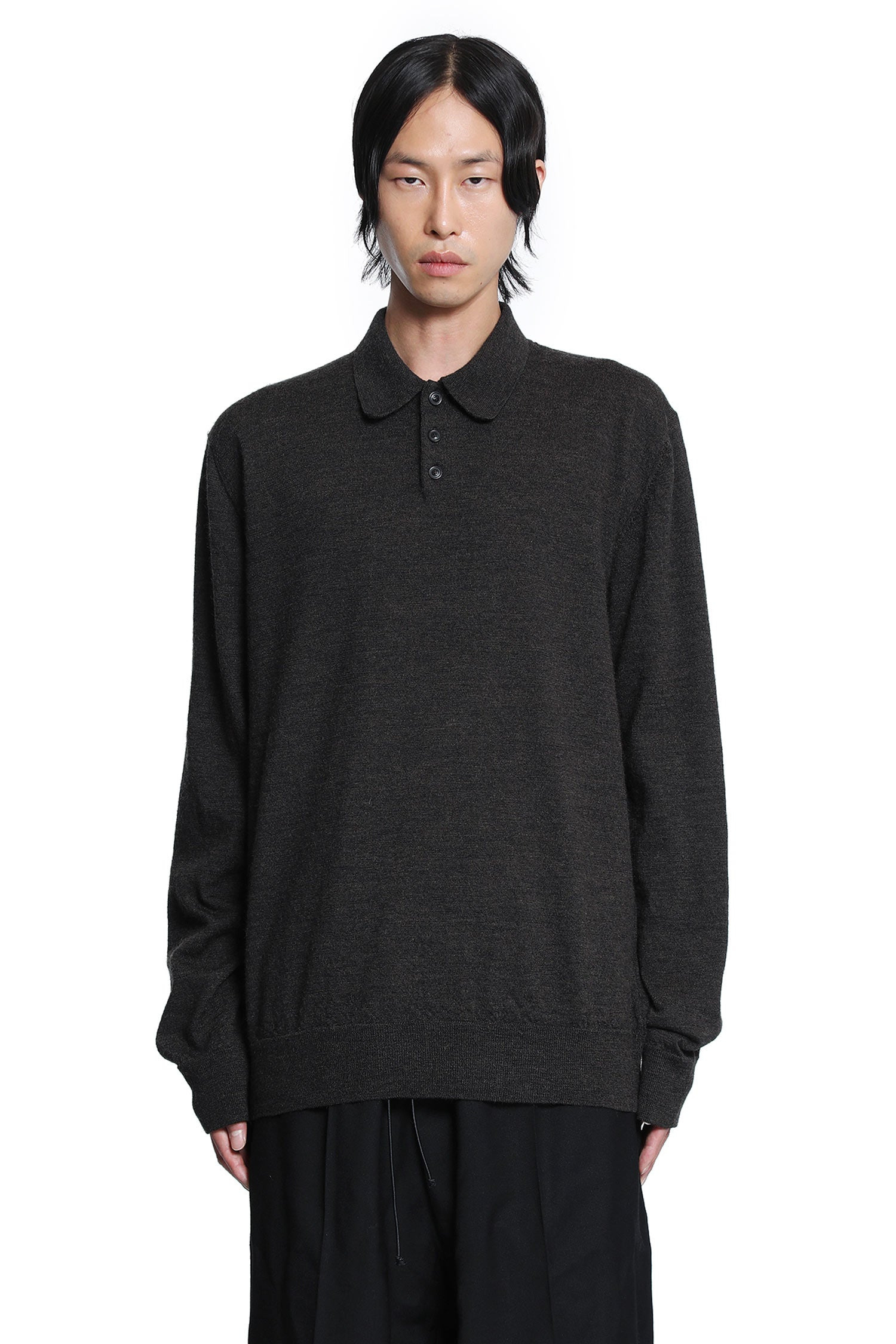 Wool-Polo-Sweater - 1