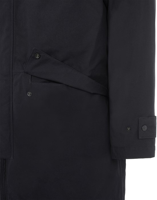710F1 STONE ISLAND GHOST PIECE_O-VENTILE® WITH PRIMALOFT INSULATION TECHNOLOGY BLACK - 5