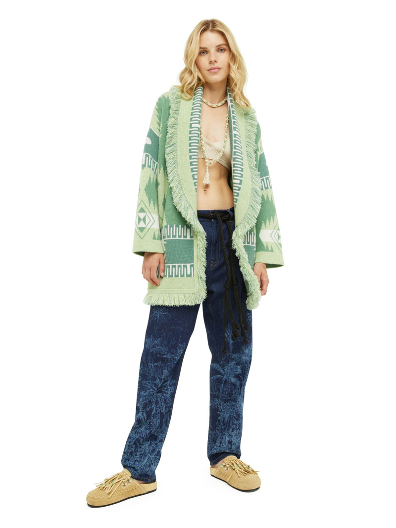 Alanui Jungle Toile De Jouy Denim Pants outlook