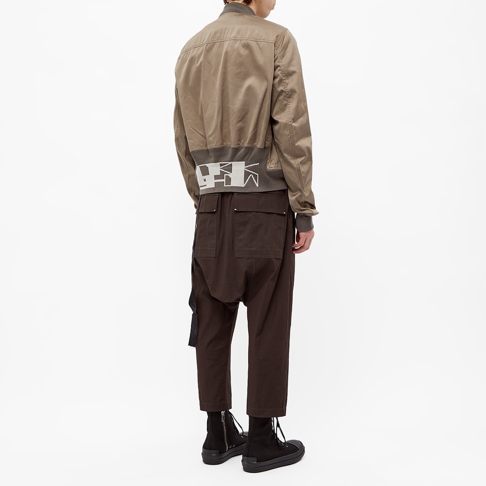 Rick Owens DRKSHDW Taffeta Flight Bomber Jacket - 8