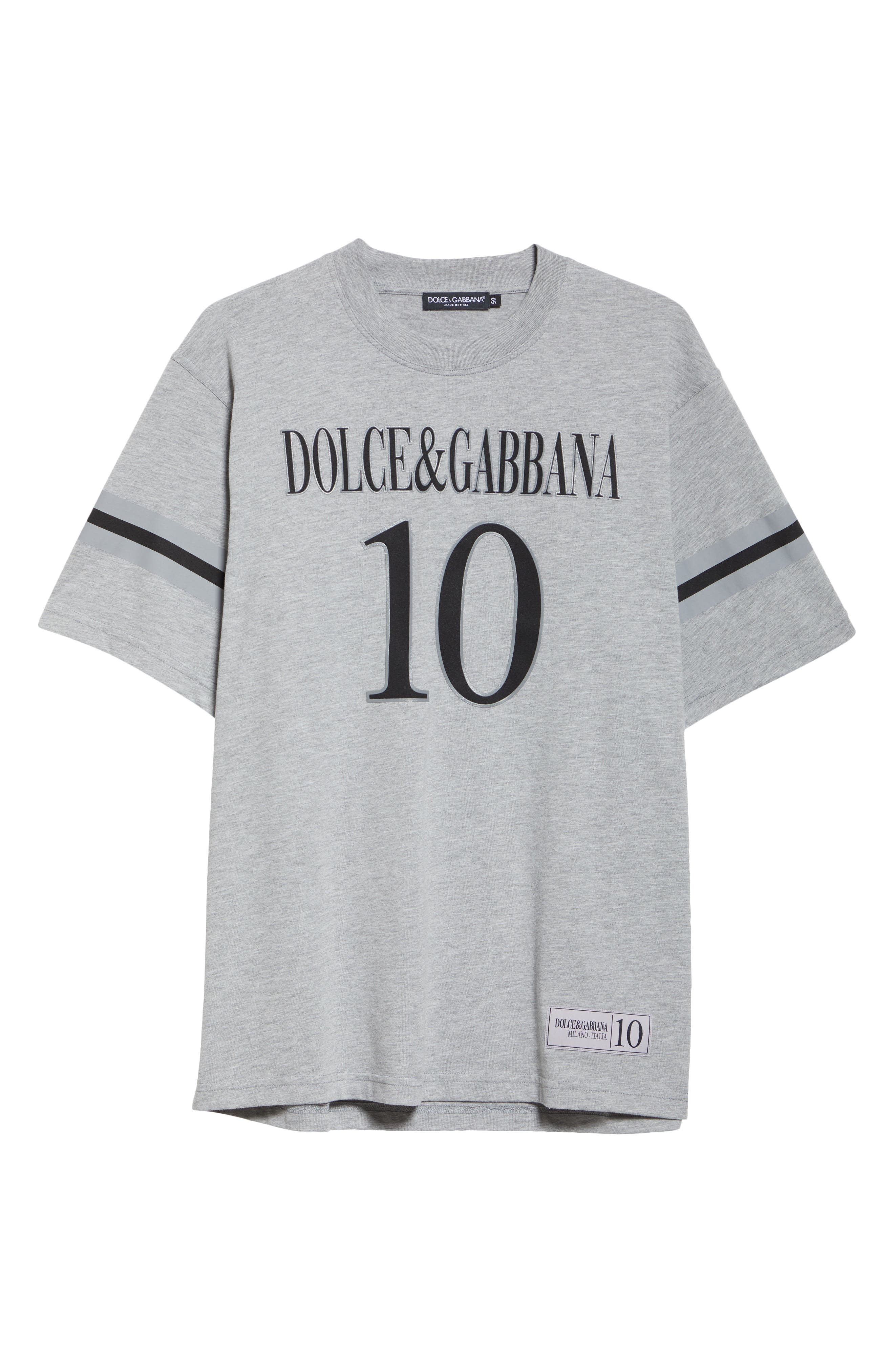 Dolce&Gabbana D&G Logo Graphic T-Shirt in S8290 Melange Grigi at Nordstrom - 6