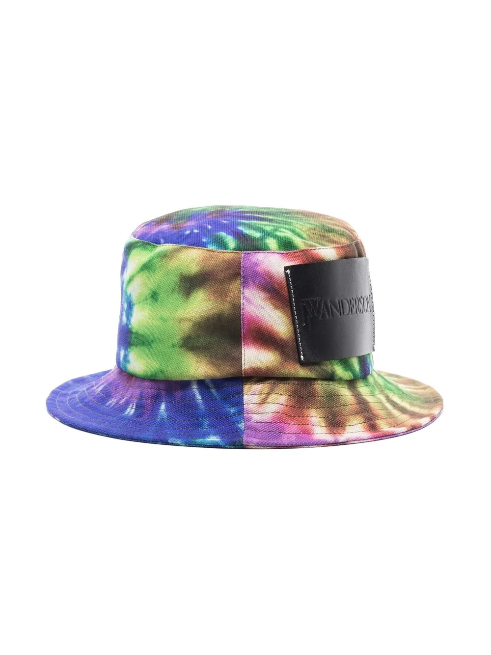 tie-dye logo bucket hat - 4