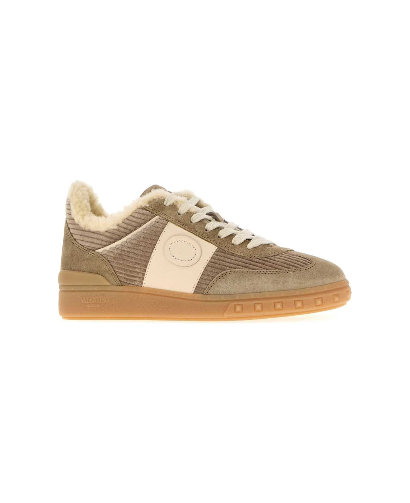 Cappuccino Suede Upvillage Sneakers - 2