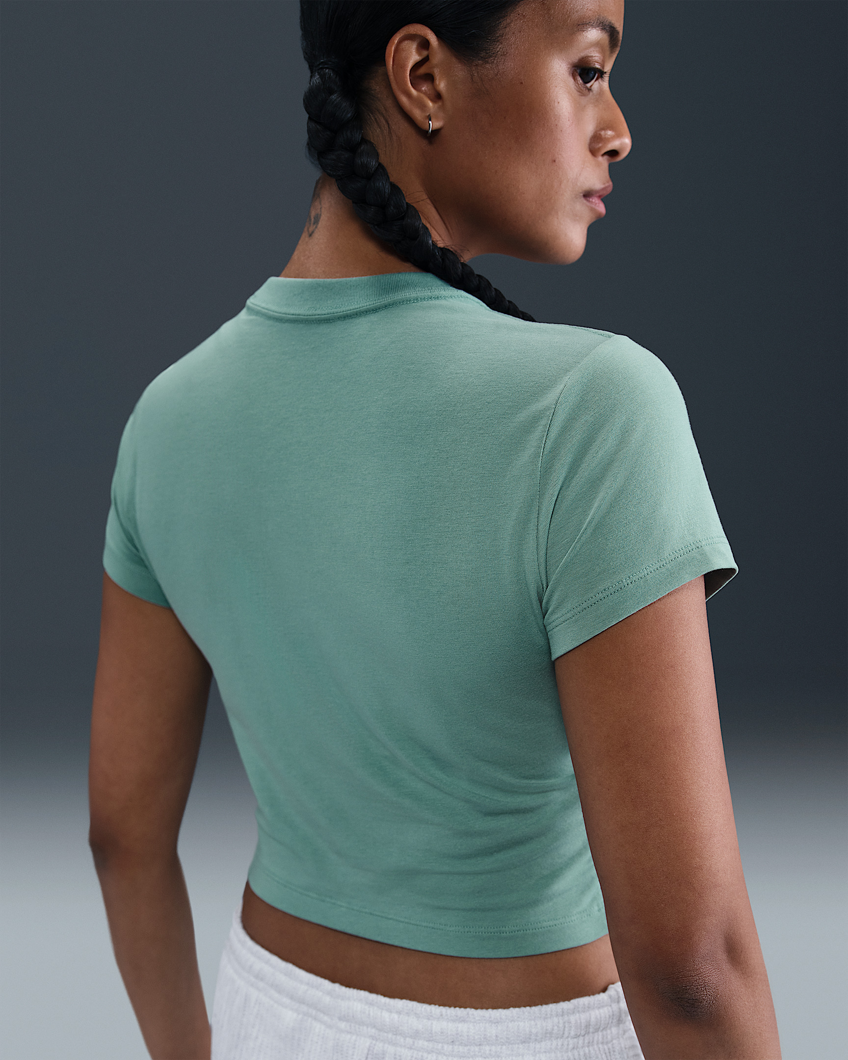 Nike Sportswear Chill Knit Women's Cropped T-Shirt - 2