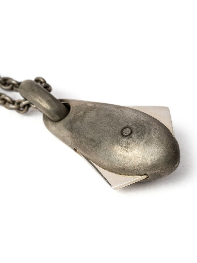 Parts of Four Chrysalis pendant necklace outlook