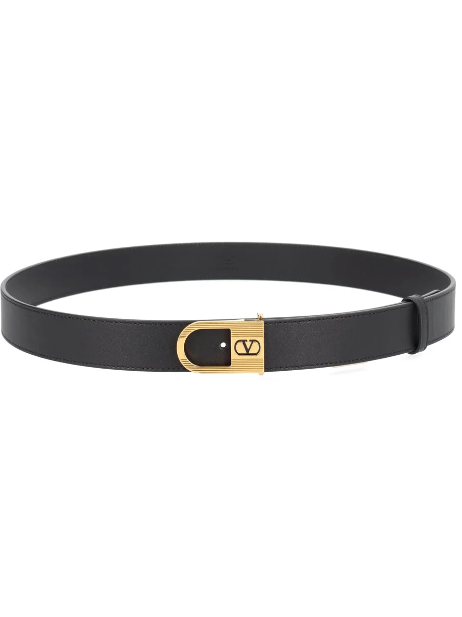 LEATHER VLOGO BELT - 1