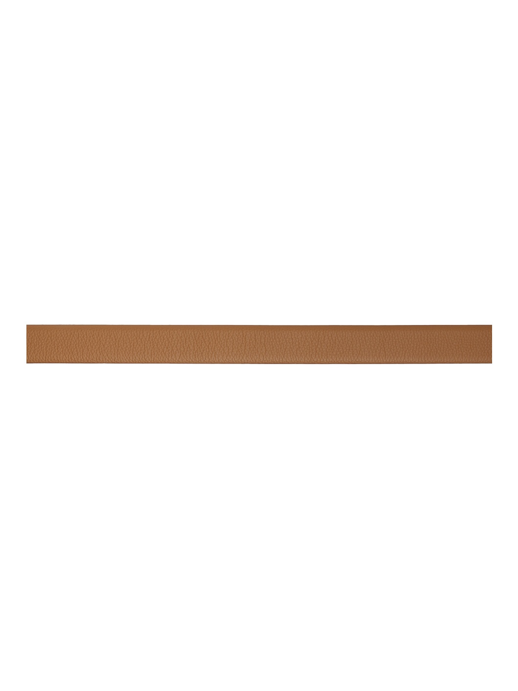 Tan Grained Leather Belt - 2