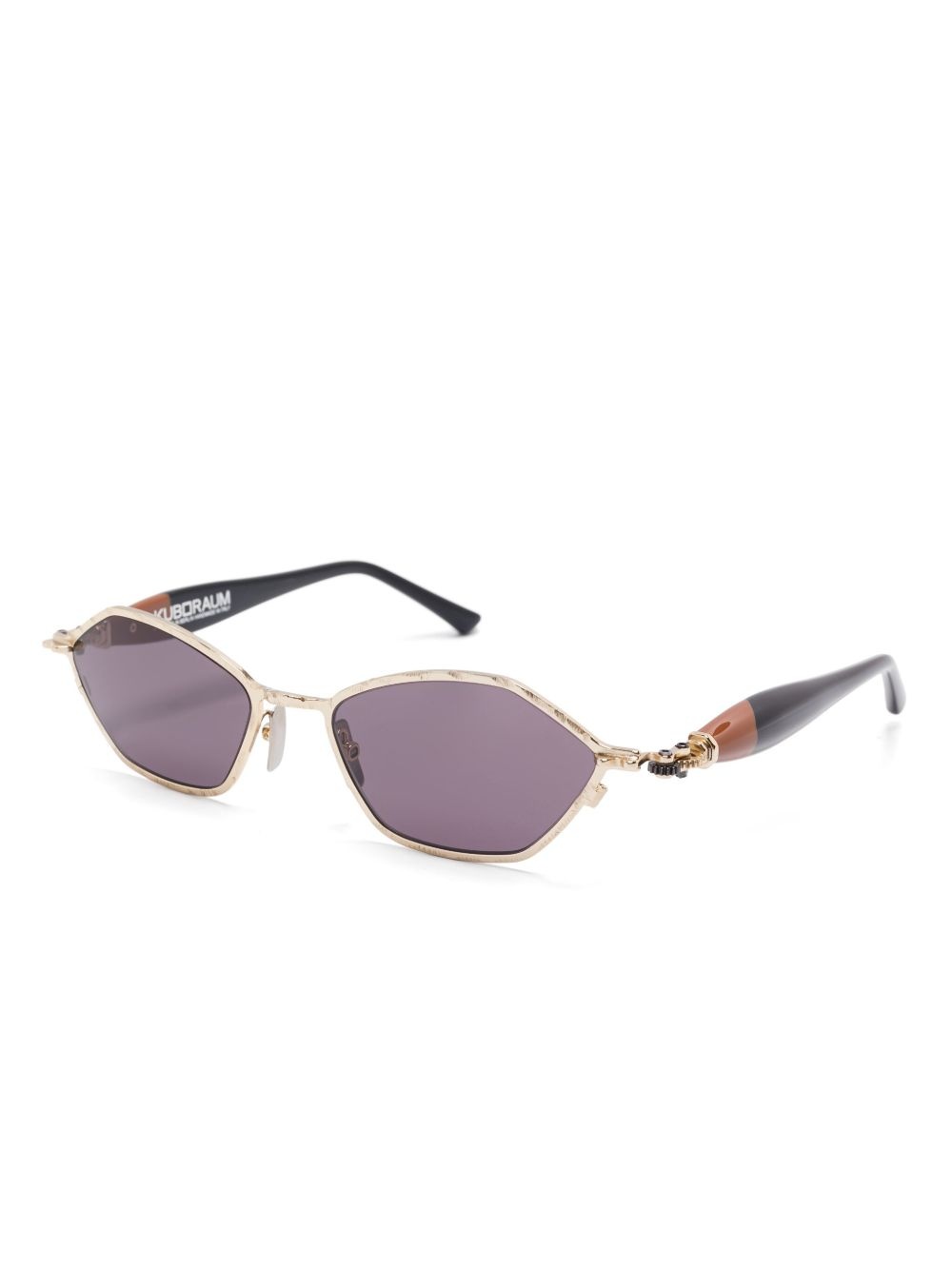 geometric-frame sunglasses - 2