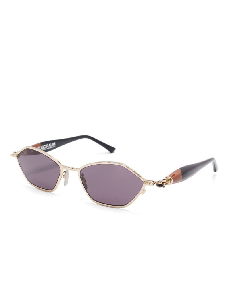 Kuboraum geometric-frame sunglasses outlook