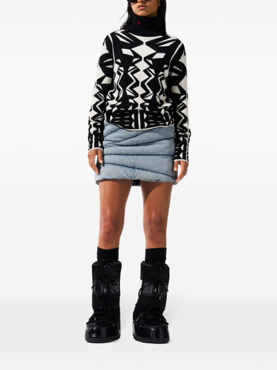 PERFECT MOMENT quilted mini skirt outlook