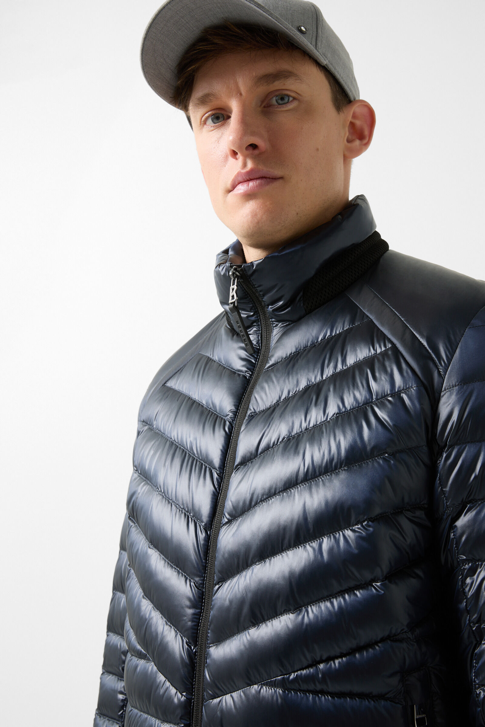 Liman Lightweight down jacket in Dark blue - 5