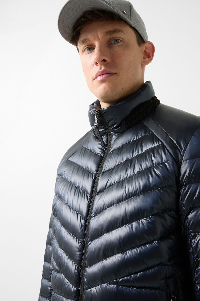 Liman Lightweight down jacket in Dark blue 5