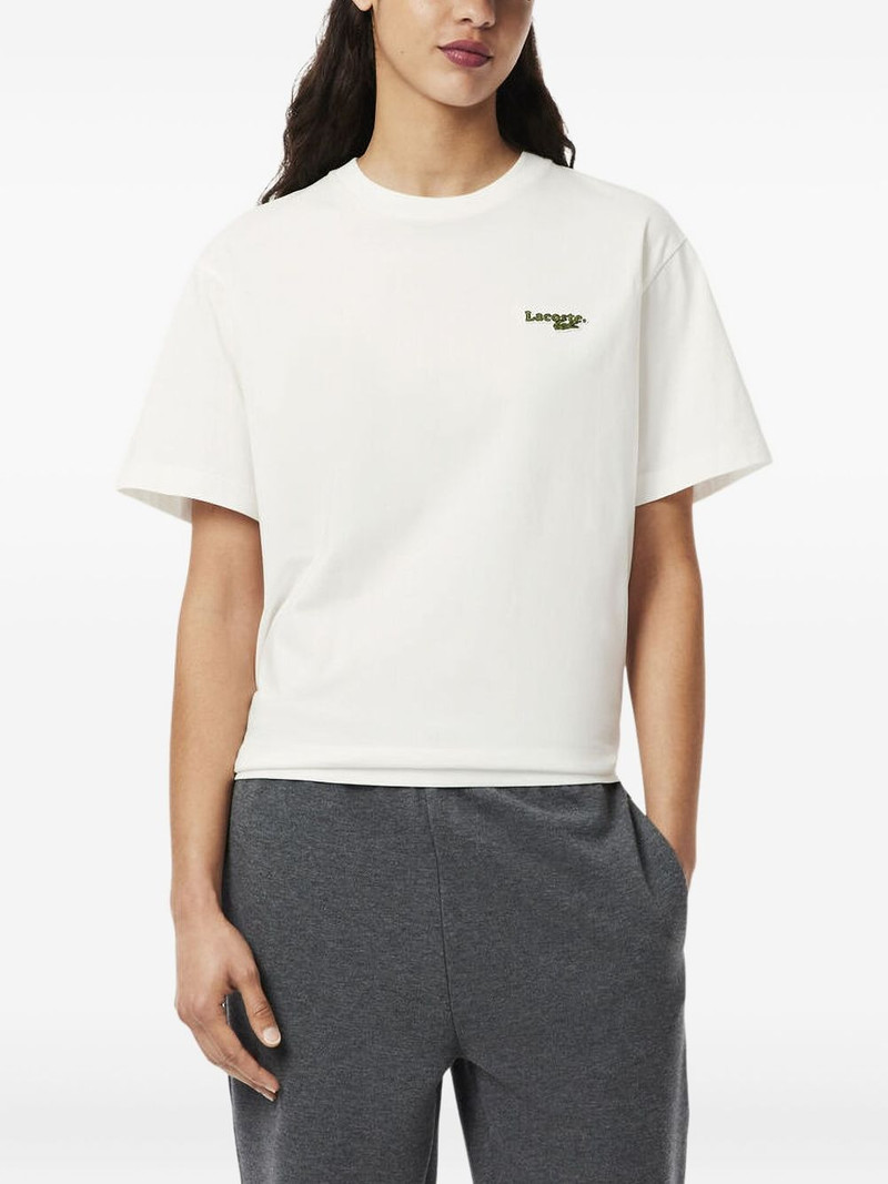 LACOSTE logo-embroidered t-shirt outlook