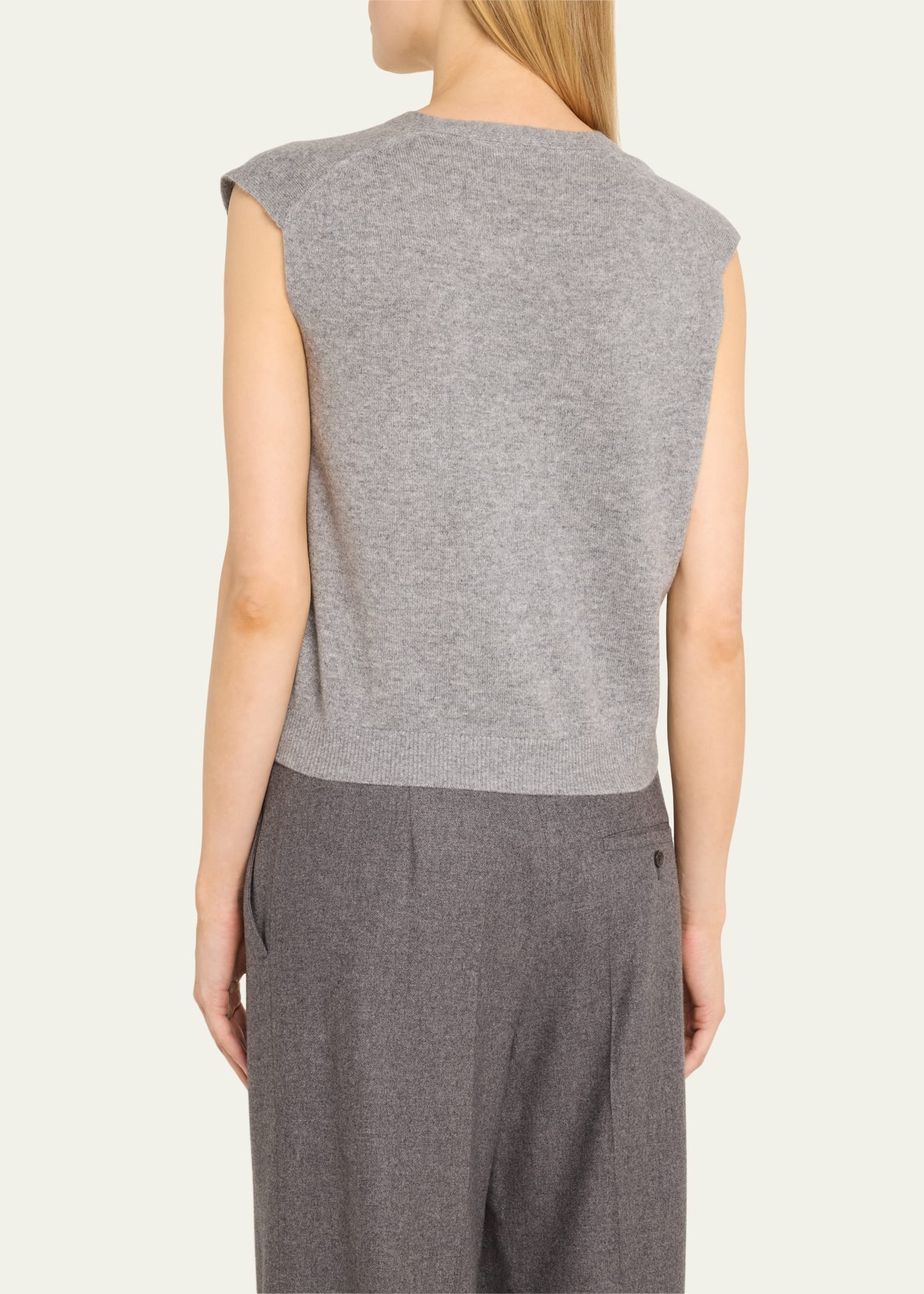 Rozzi Cashmere Sweater Vest - 3