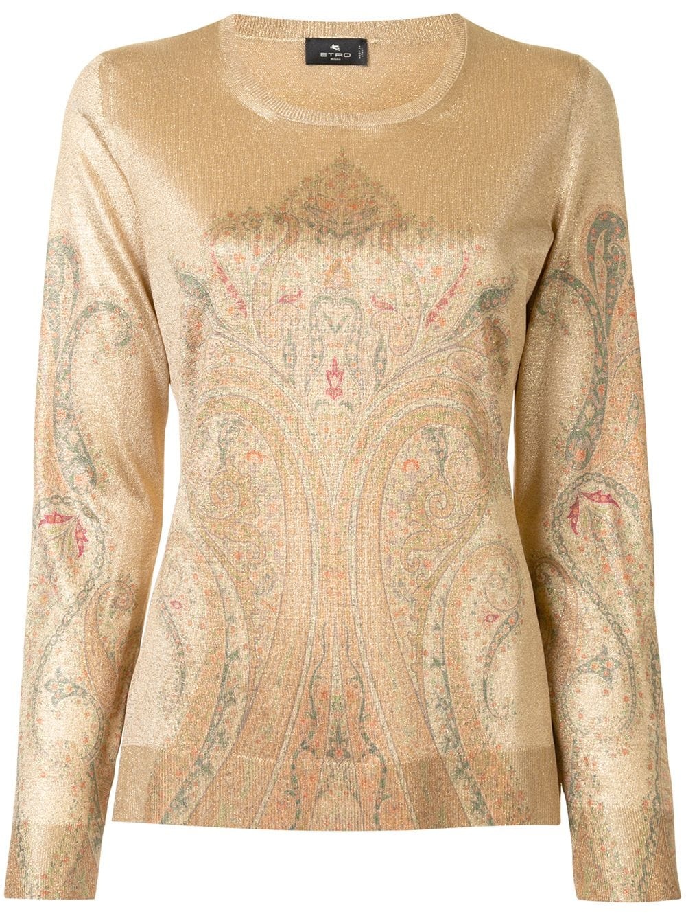 paisley-print jumper - 1