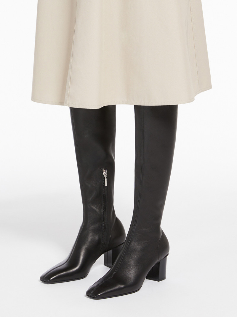 STRETCHY Nappa leather boots 6