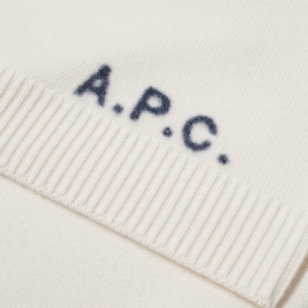 A.P.C. Edward Logo Crew Knit - 2